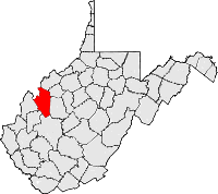 Jackson County Location Map