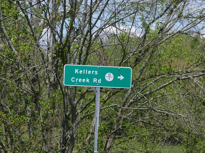 Kellers Creek Road.