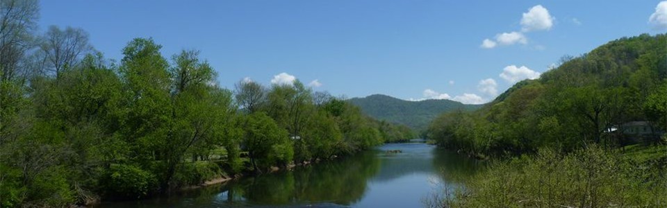 Greenbrier River at Pence Springs