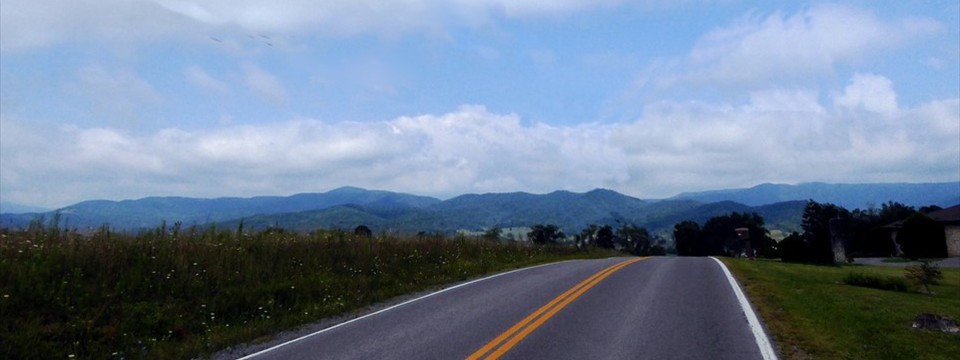 View of Yew Mountain leaving Seebert