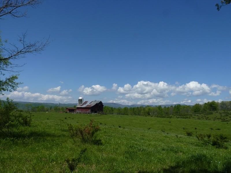 Summers County looking toward the Greenbrier River.