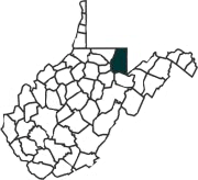 Preston County Location Map