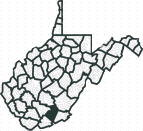 Summers County Location Map